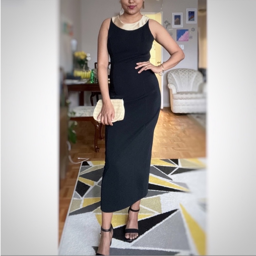 Vintage designer maxi dress